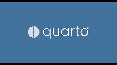Introduction to Quarto
