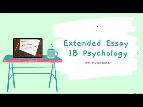 psychology extended essay ib
