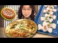 KOREAN SEAFOOD PANCAKES ft Rice Cakes (Busan Day 10)