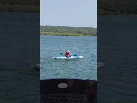 Kamran Kayaking at Chapora River Goa 25/05/2022