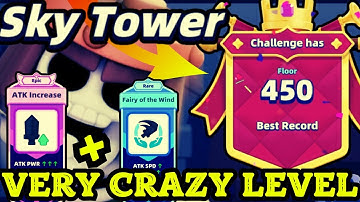 ARCHERO 2: VERY CRAZY LEVEL! SKY TOWER FLOOR 445-450! TIPS AND MY WAY!