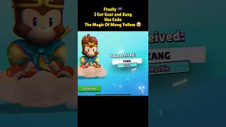 Finally ๐พ I Got Goat and Zang ๐คฏโโ Sound @mangyellow #stumbleguys #shorts