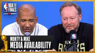 Coach Monty Williams \& Mike Budenholzer #NBAFinals Media Availability | July 7th, 2021