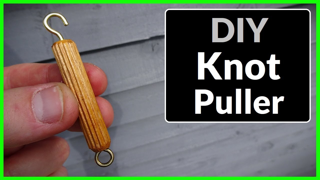 How to Make a DIY Fishing Knot / Rig Puller (Fishing Tackle Project) 