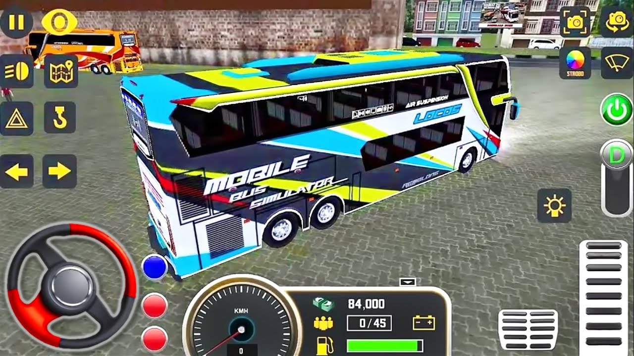 Offroad Uphill Drive Bus Simulator 2 - Coach Tourist Transport Driving - Android GamePlay