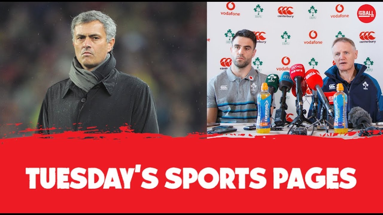 manchester united transfer news Tuesday Sports Pages | Schmidt's worries | Jose is back | Liverpool