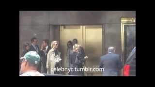 NBC's "CRISIS"  Actors Lance Gross, Rachael Taylor,  and Dermot Mulroney in New York