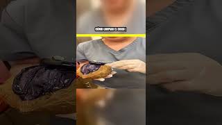 Cómo limpiar el coco #shortvideo