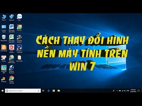 Cách Thay Đổi Hình Nền Máy Tính - Cách thay đổi hình nền máy tính trên win 7