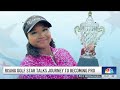 Rising golf star Rayab Lee tells her journey to becoming pro | NBC Washington