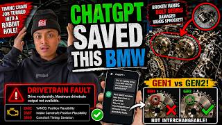 AI HELPED US FIX THIS BMW B38… AFTER IT THREW A DRIVETRAIN FAULT
