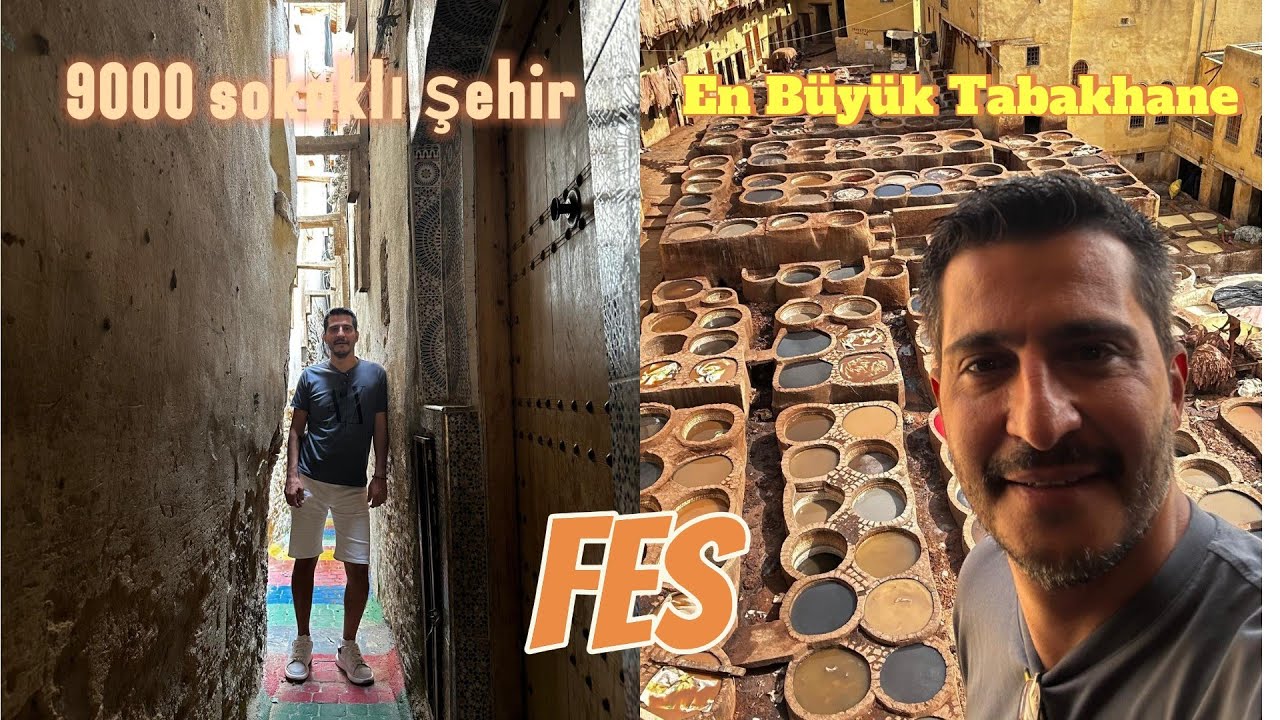 #fes FAS'IN EN GİZEMLİ ŞEHRİ! DAR SOKAKLAR,TABAKHANELER ve BİN YILLIK ÜNİVERSİTE #57 🇲🇦