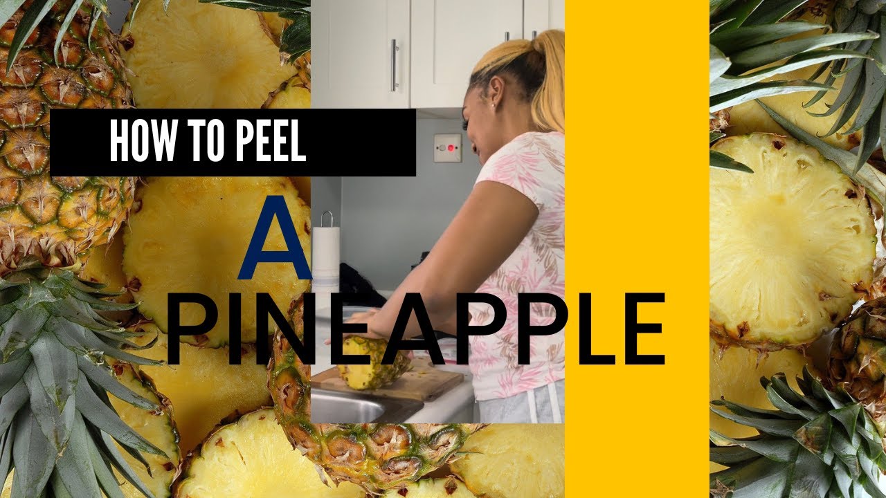 How To Peel A Pineapple YouTube How to peel a pineapple youtube