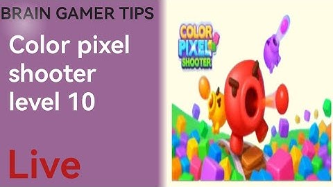 Color pixel shooter level 10 gameplay walkthrough solution ||@BrainGamer Tips||