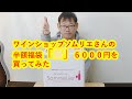 【買ってみた】ワインショップソムリエさんの半額福袋「銀」６０００円を買ってみた