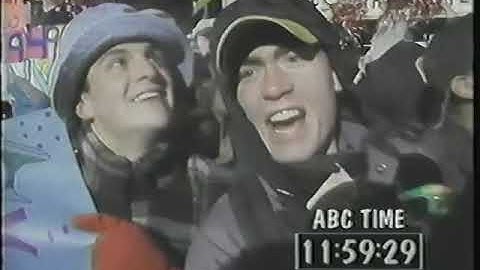 New Years Eve at Times Square   1996 to 1997   from CBS!
