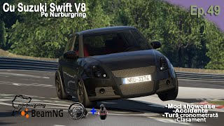 Cu Suzuki Swift V8 pe Nurburgring - BeamNG - Ep.49