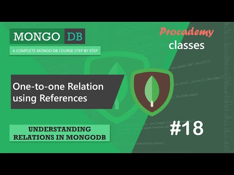#18 One to one Relation using references | Relations in MongoDB | Complete MongoDB Course