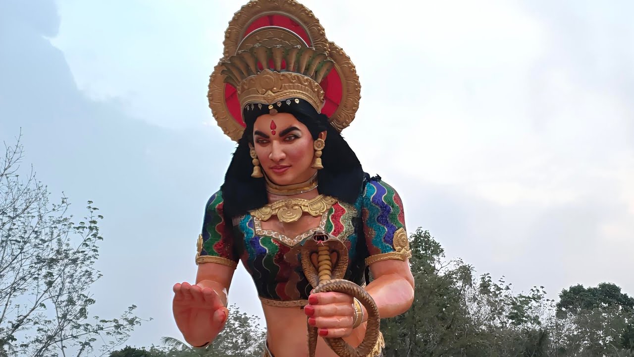 artist ബൈജു പാങ്ങോട് അവതരിപ്പിച്ച ബ്രഹ്മാണ്ട ഉത്സവ ഫ്ലോട്ട് 🔥 ശ്രീ നാഗഭൈരവി🔥