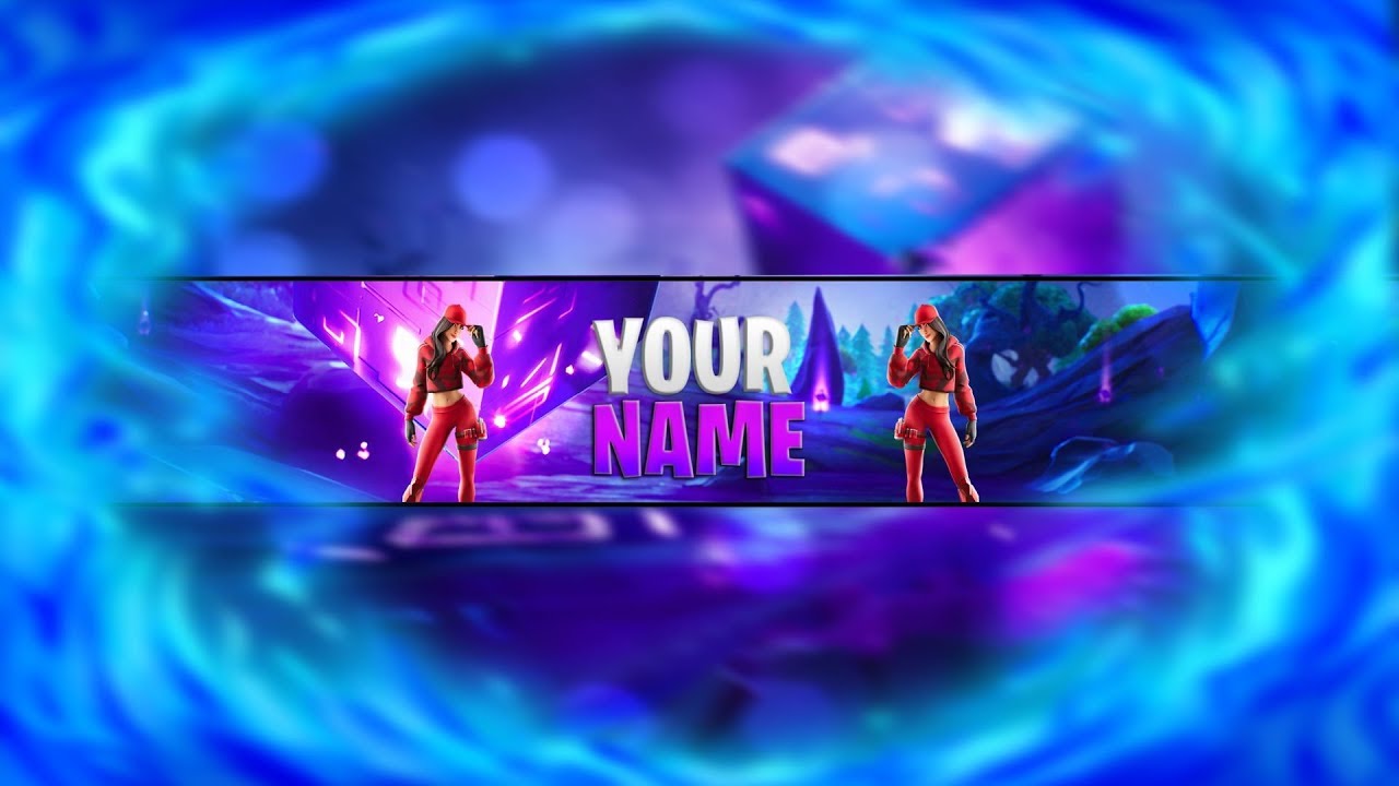 Free Fortnite Banner Template Download Djaquaz Youtube