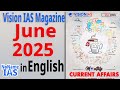 Vision IAS Monthly Magazine June 2025 In English | NoName IAS