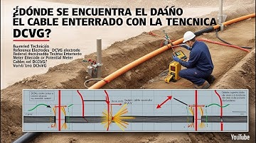 Como unicar cables danadas con técnica DCVG