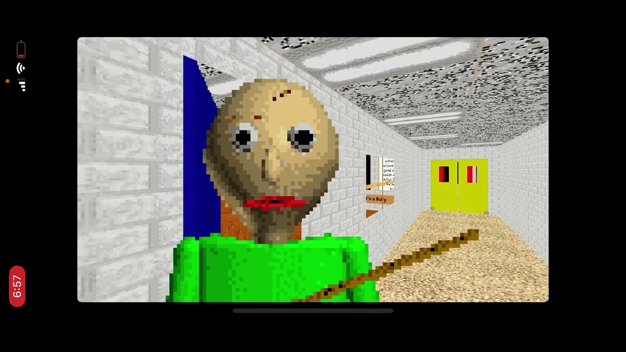 Playing Baldi’s basics - YouTube