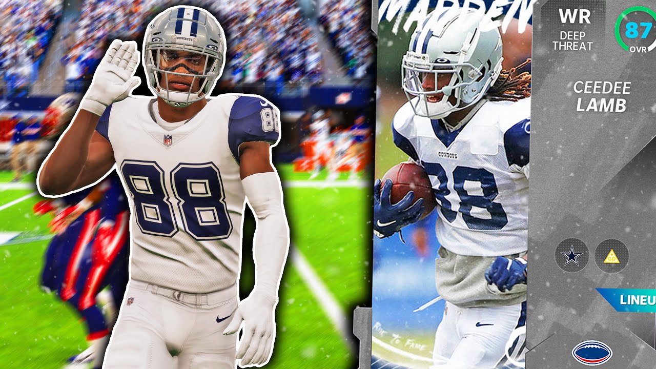 Ceedee Lamb Is A Hidden Demon 5 Tds Madden 21 Ultimate Team Team Builders Youtube Ceedee Lamb Is A Hidden Demon 5 Tds Madden 21 Ultimate Team Team Builders Youtube