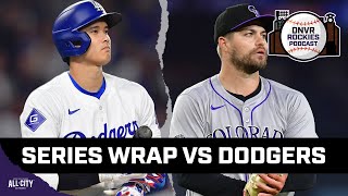 Series Wrap: Colorado Rockies at Los Angeles Dodgers | DNVR Rockies Podcast