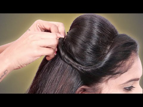 Very Easy Hairstyle Using Trick Short Hair Hairstyles | Trending Hairstyles | Open Hairstyles