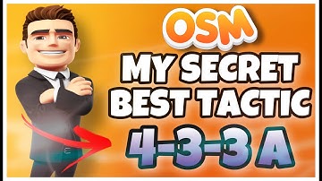 OSM 2021 | ⚡️ SECRET BEST TACTIC 433A | MORE THAN 100 TITLES 🏆 | 10 YEARS USING THIS TACTIC ‼️