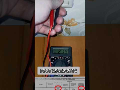 Какое #напряжение в розетке это норма и какие границы по #ГОСТ #электрика #строительство #ремонт