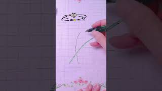 Vẽ sáng tạo cây tre | Bút mài thầy Ánh 051 | Bút luyện chữ đẹp
