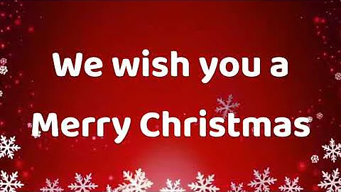 We wish you a Merry Christmas with Lyrics - Original 🎄 | Christmas Song