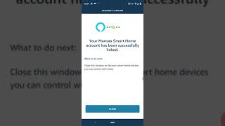 How to link your MANSAA HOMEPLUS app with AMAZON ALEXA? screenshot 1