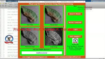 Plant Disease Detection Using Machine Learning | Plant Leaf Disease Prediction Using Matlab Code
