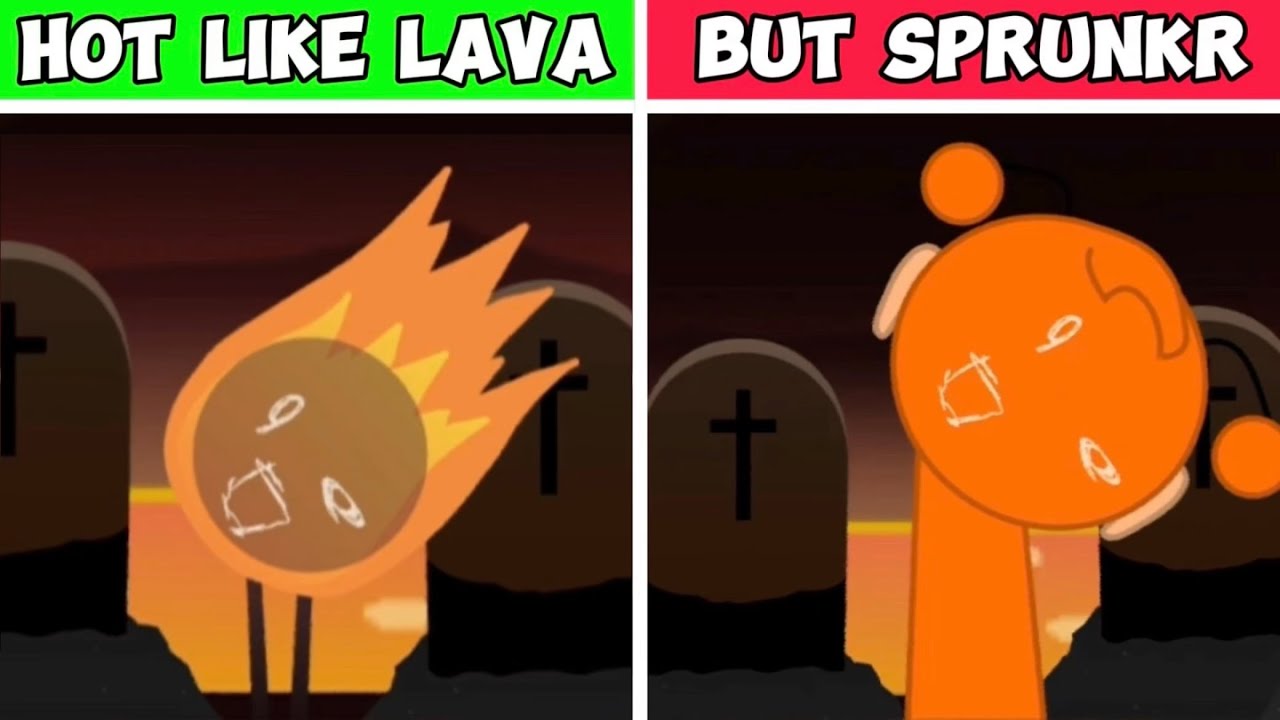 Incredibox Hot Like Lava VS Hot Like Lava but SPRUNKR | Special Version (New Mod)