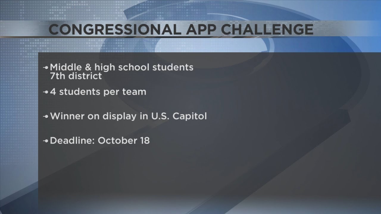 Congressional app challenge - YouTube