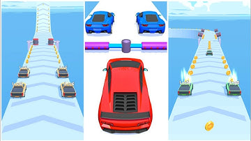 Merge Car Run - Evolution Race | Max Level Game!!!