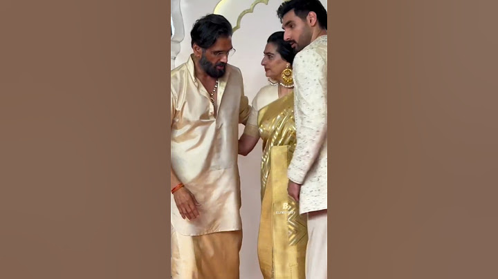 Suniel Shetty With Son And Wife At Anant Radhika Wedding Reception#shortvideo #shorts #ambani