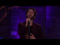 Josh Groban singing "When You Say You Love Me" from his Valentine