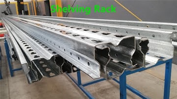 Testing on Shelving Rack Roll Forming Machine | Formetal Technology