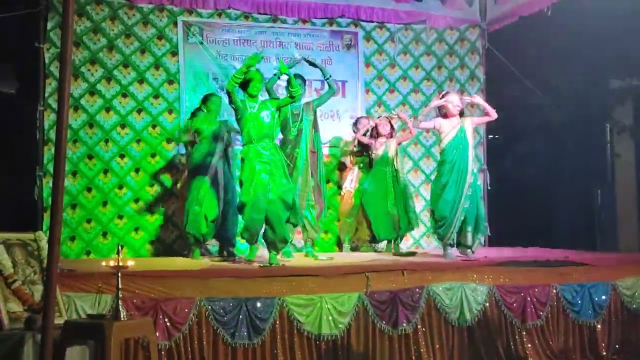 बालतरंग वार्षिक स्नेहसंमेलन 2026, जि. प. शाळा माळीच ता. शिंदखेडा जि. धुळे 