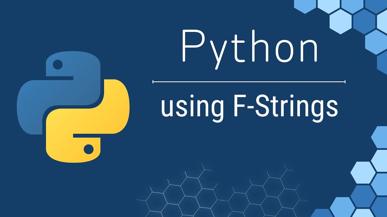 Python For Beginners: Using F-Strings is Easy - YouTube