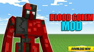 Blood Golem Mod For Minecraft Pe || Himlands Blood Golem mod screenshot 5