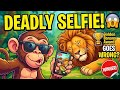 Took a Selfie with a SLEEPING LION! 😱🦁 (Extreme Prank)