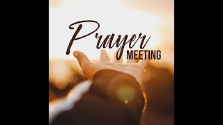 Bible Study and Prayer Meeting // May 1, 2024