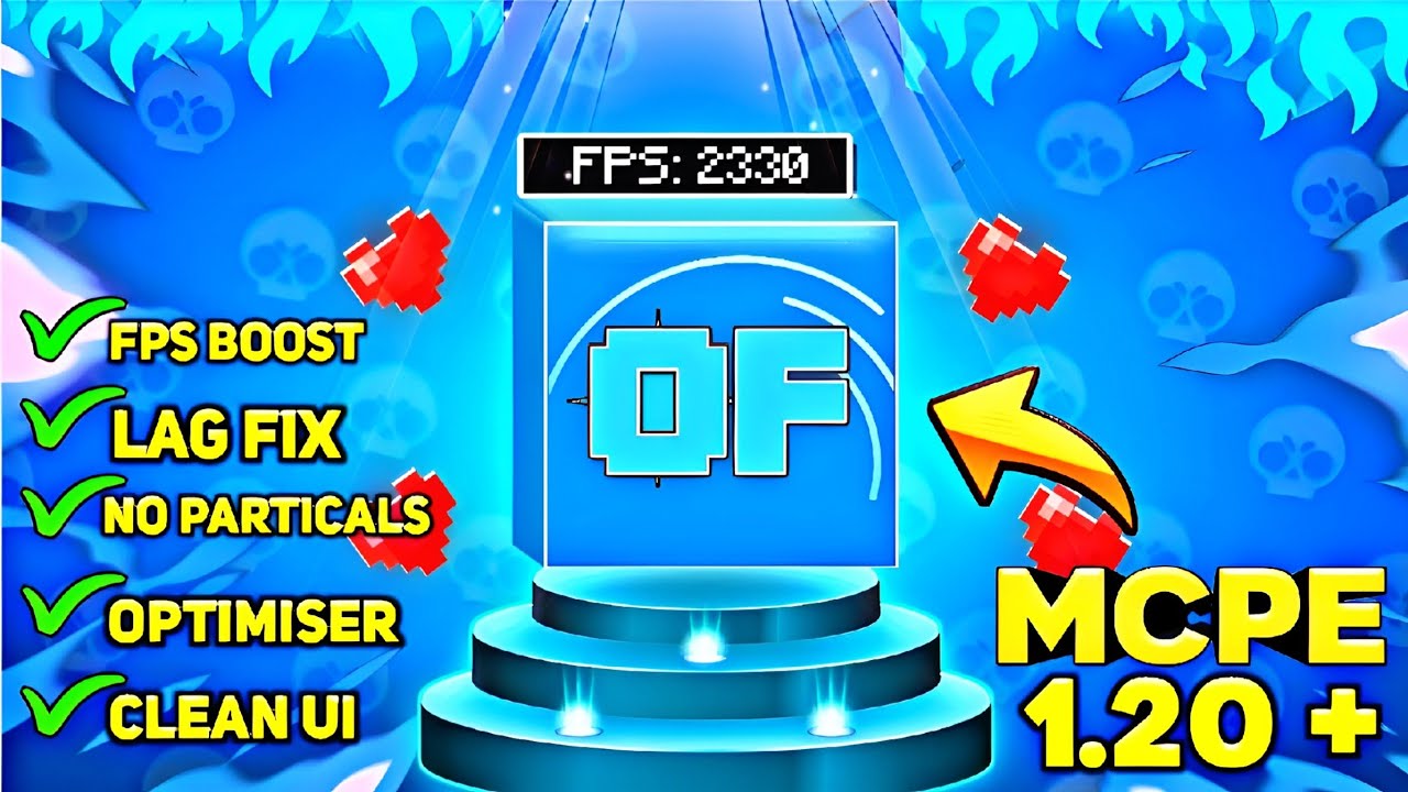 Best Fps Boost Optifine For Minecraft Pe 1.20.51+ || New Lag Fix Client ...