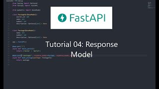 FastAPI Series | Tutorial 04 (Response Model)
