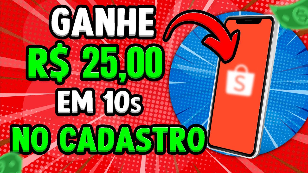 GANHE R$25 NO CADASTRO VIA PIX-APP PAGANDO POR CADASTRO 2022-CADASTROU GANHOU SEM GASTAR NADA